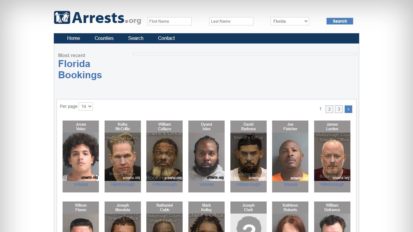 Hillsborough County Arrests and Inmate Search